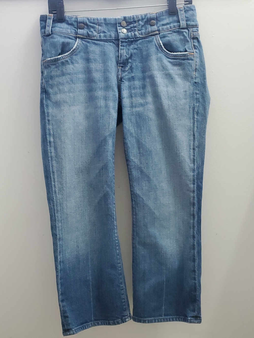 Citizens Of Humanity By Jermone Dahan Vintage Cropped Lowrise Jeans Size 28